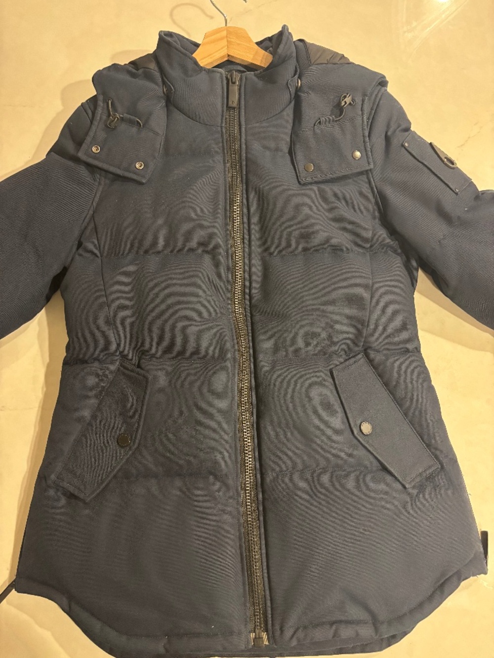 Moose Knuckles Women Puffer mid length winter jacket